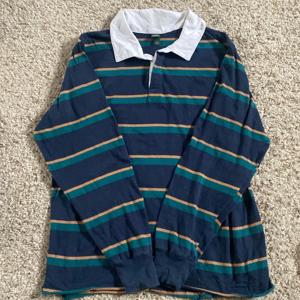 WILD FABLE Collared Long-Sleeve